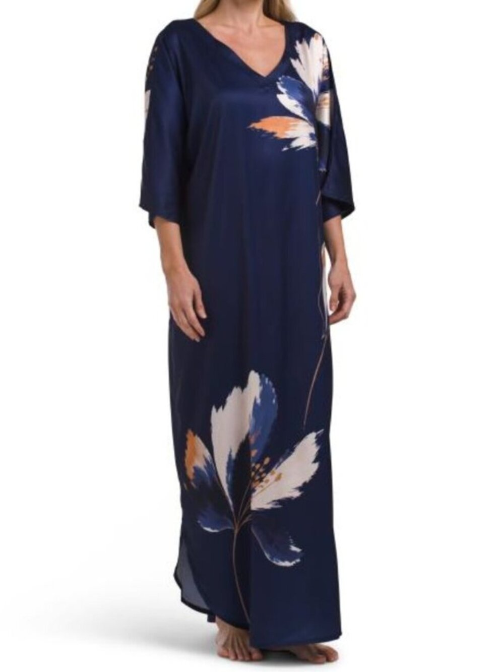 DALIA MACPHEE Floral Printed Caftan